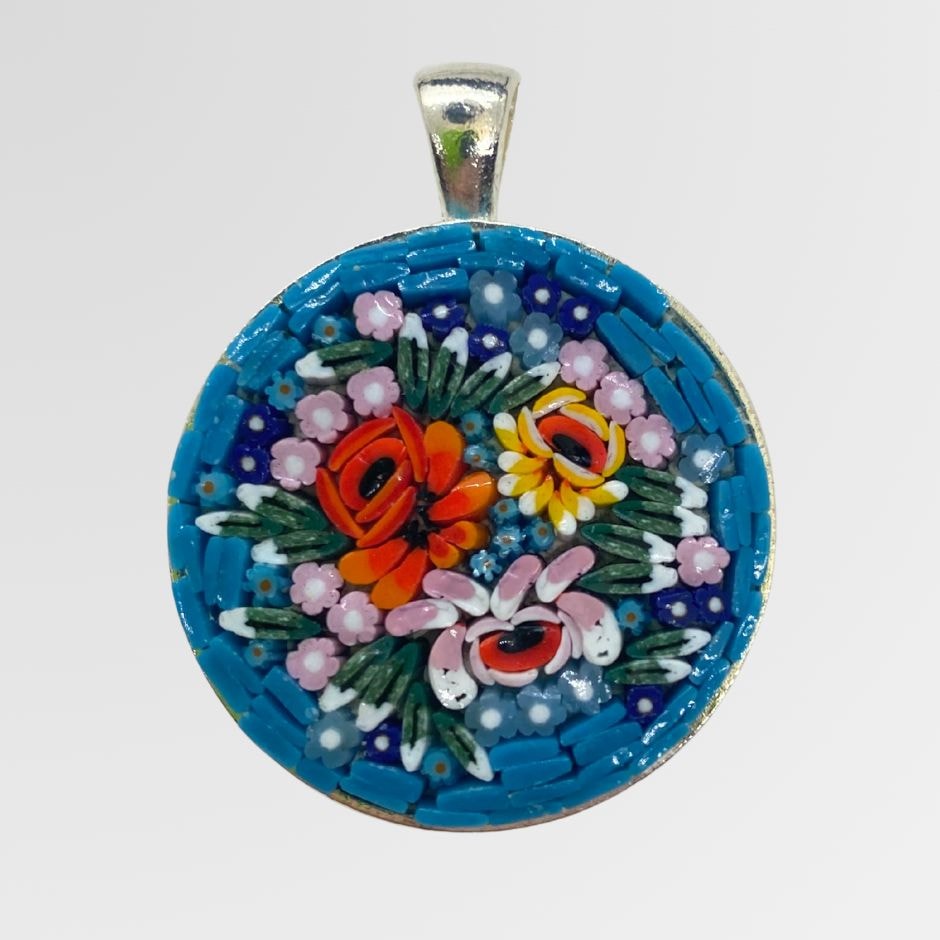 Introduction to Micromosaic Jewelry — turquoise edge
